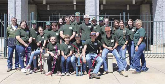 The Kemper Academy archery team placed third in MAIS competition.